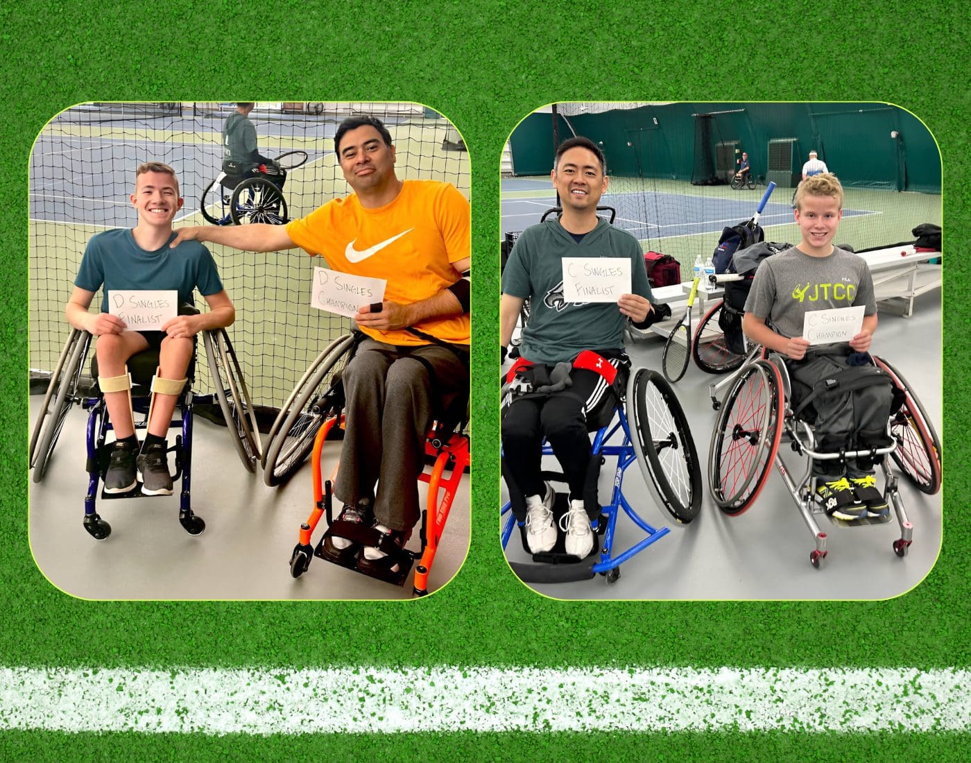 JTCC Players Crowned Winners at L4 Wheelchair Championships
