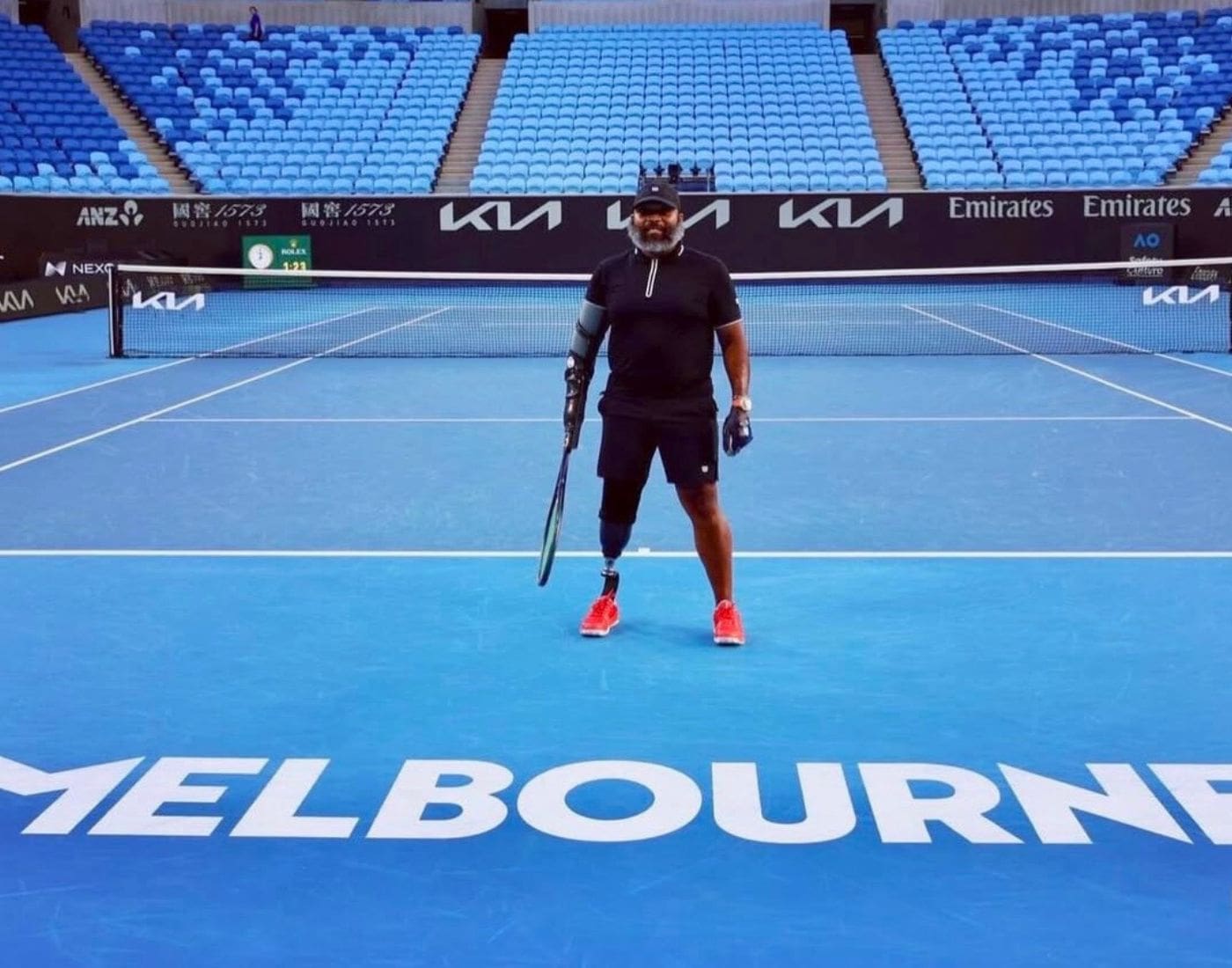 Kemit-Amon Lewis Highlights Para Standing Tennis At Australian Open