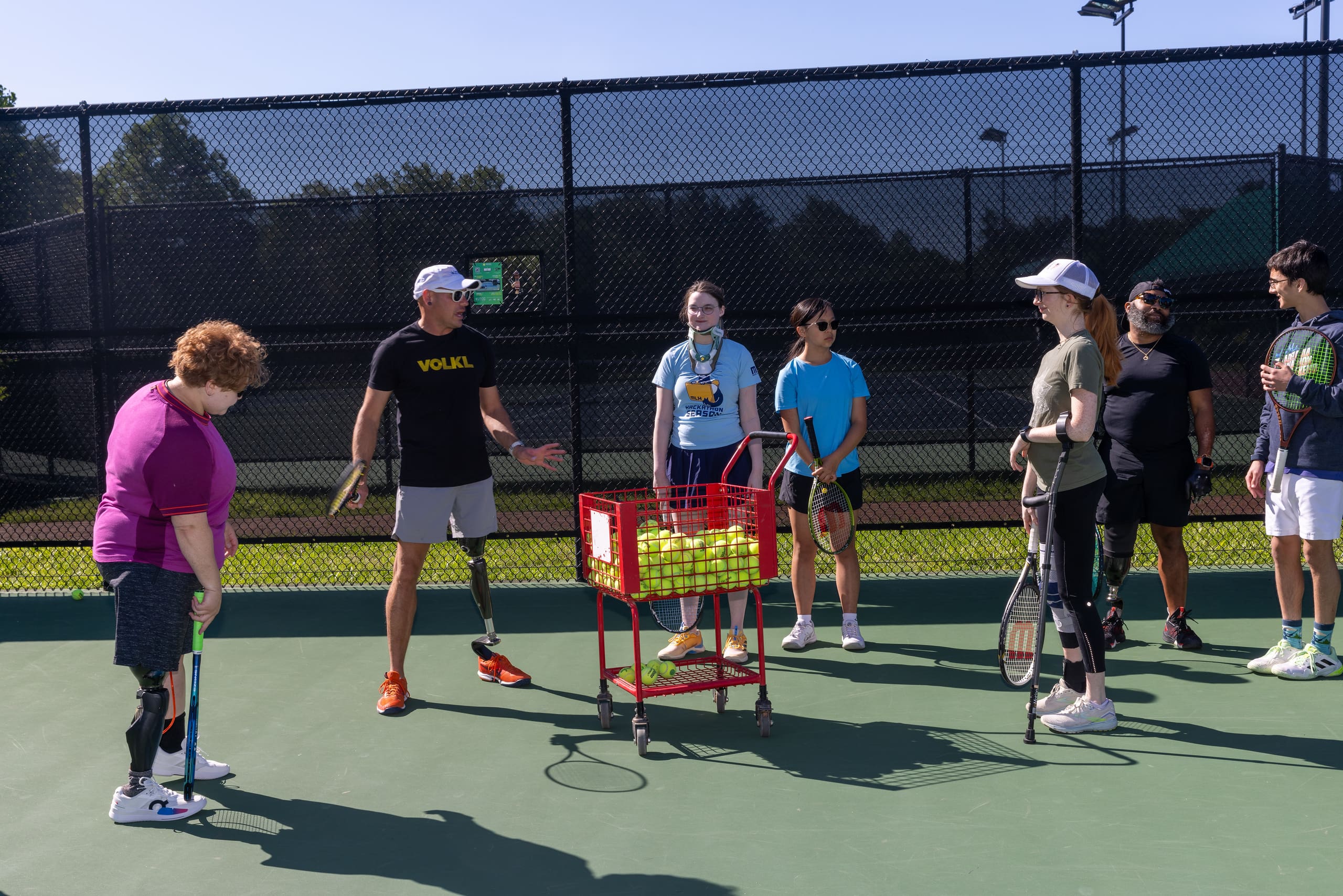 Learn To Play Para Standing Tennis Event