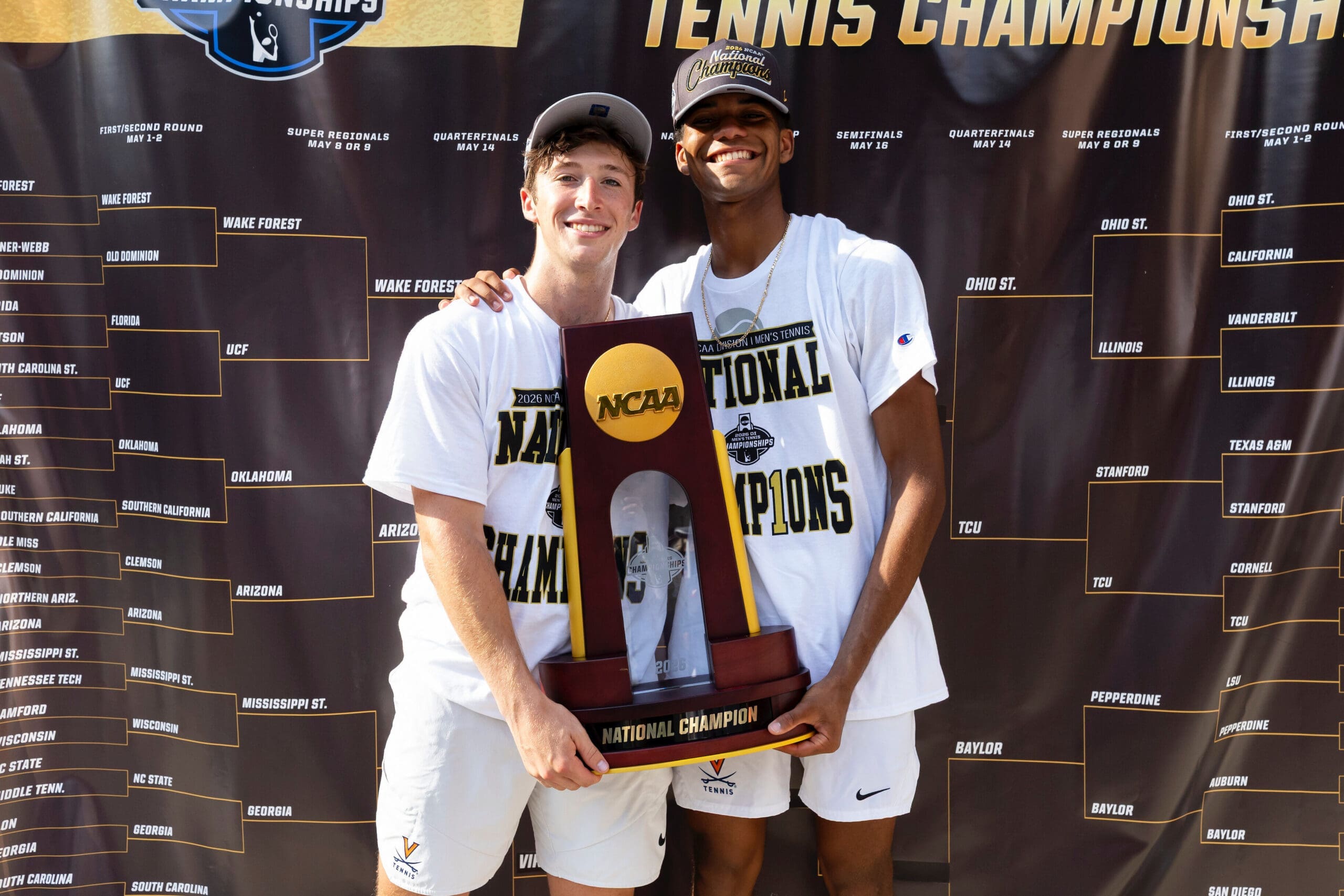 Alumni Stiles Brockett & Stefan Regalia Crowned NCAA Champions