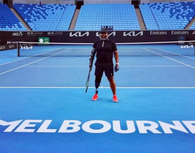 Kemit-Amon Lewis Highlights Para Standing Tennis At Australian Open