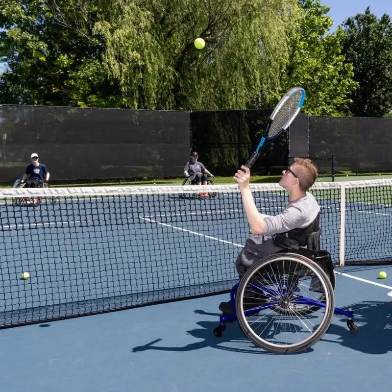 Adaptive Wheelchair Tennis Lesson