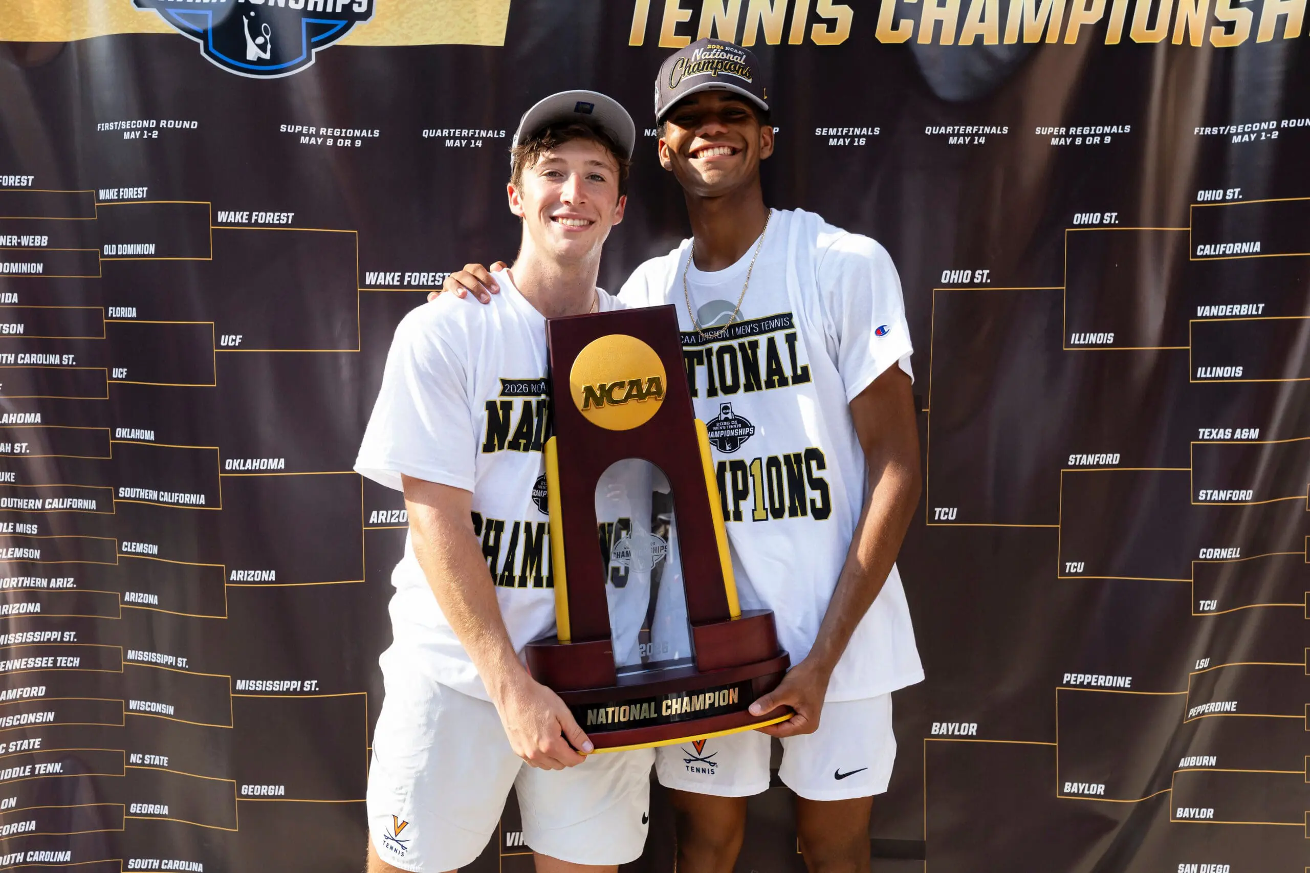 Alumni Stiles Brockett & Stefan Regalia Crowned NCAA Champions