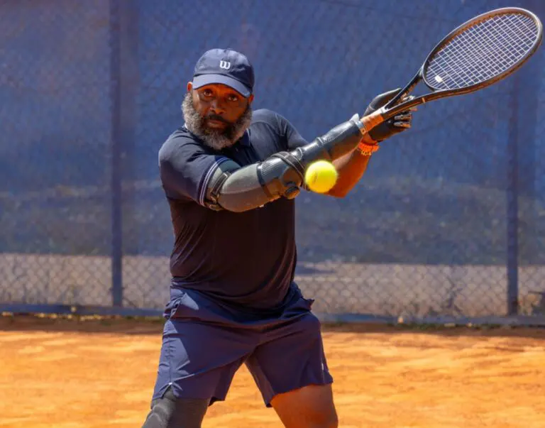 Kemit-Amon Lewis Competes In Para-Standing World Championships